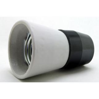 Solight objímka E27 keramika/plast 1332-146, 5F54