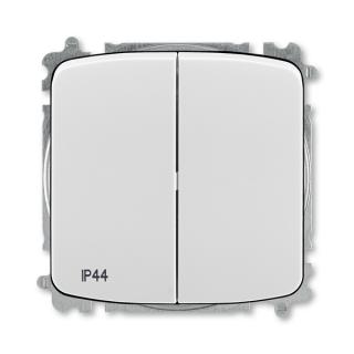 Spínač IP 44, řazení 5, 3559A-A05940 S, ABB, Tango, šedá (ABB, Tango, šedá)