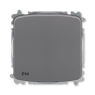 Spínač IP 44, řazení 7, 3559A-A07940 S2, ABB, Tango, kouřová šedá (ABB, Tango, kouřová šedá)