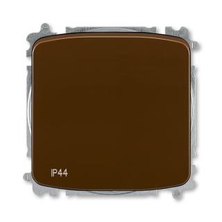 Spínač (ovladač) IP 44, řazení 6/0 (1/0), 3559A-A86940 H, ABB, Tango, hnědá (ABB, Tango, hnědá)