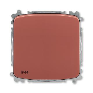 Spínač (ovladač) IP 44, řazení 6/0 (1/0), 3559A-A86940 R2, ABB, Tango, vřesová červená (ABB, Tango, vřesová červená)