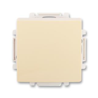 Spínač (ovládač) kolébkový s krytem, řazení 1/0, 3557G-A80340 C1, ABB, Swing®, Swing®L, krémová (ABB, Swing®, Swing®L, krémová)