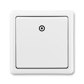 Spínač (ovládač) řazení 1/0, ovládač zapínací, 3553-80289 B1, ABB, Classic, bílá (ABB, Classic, bílá)