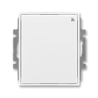 Spínač s krátkocestným ovladačem, s přijímačem RF signálu, 3299E-A23108 03, ABB, Time®, Element®, bílá / bílá (ABB, Time®, Element®, bílá / bílá)