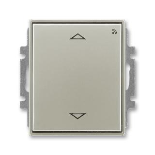 Spínač žaluziový s krátkocestným ovl., s přijímačem RF signálu, 3299E-A33108 32, ABB, Time®, Time® Arbo, starostříbrná (ABB, Time®, Time® Arbo, starostříbrná)
