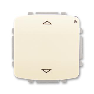 Spínač žaluziový s krátkocestným ovladačem, s přijímačem RF, 3299A-A33108 C, ABB, Tango, slonová kost (ABB, Tango, slonová kost)