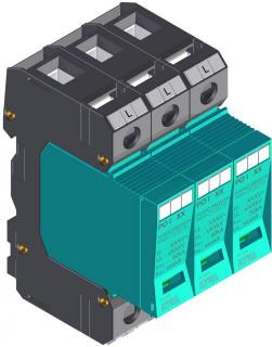 Svodič přepětí PO I 3 280V/12,5 kA (81.003), SEZ-KIWA