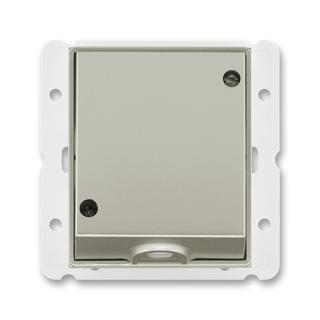 Svorkovnice pětipólová s krytem, 3938E-A00025 32, ABB, Time®, Time® Arbo, starostříbrná (ABB, Time®, Time® Arbo, starostříbrná)