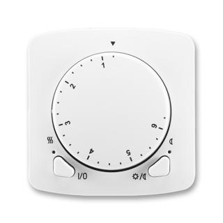 Termostat univerzální otočný - ovládací část, 3292A-A10101 B, ABB, Tango, bílá (ABB, Tango, bílá)