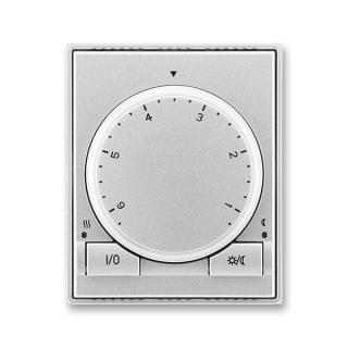 Termostat univerzální otočný - ovládací část, 3292E-A10101 08, ABB, Time®, Time® Arbo, titanová (ABB, Time®, Time® Arbo, titanová)