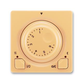 Termostat univerzální otočný - ovládací část, 3292G-A10101 D1, ABB, Swing®, Swing®L, béžová (ABB, Swing®, Swing®L, béžová)