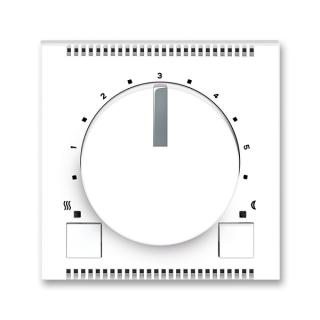 Termostat univerzální otočný - ovládací část, 3292M-A10101 44, ABB,  Neo®, bílá / ledová šedá (ABB,  Neo®, bílá / ledová šedá)