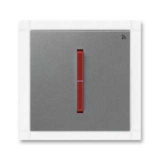 Vysílač RF signálu, nástěnný, jednonásobný, 3299M-A21908 71, ABB, Neo® Tech, ocelová / teracotta (ABB, Neo® Tech, ocelová / teracotta)