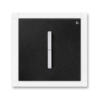 Vysílač RF signálu, nástěnný, jednonásobný, 3299M-A21908 74, ABB, Neo® Tech, onyx / titanová (ABB, Neo® Tech, onyx / titanová)