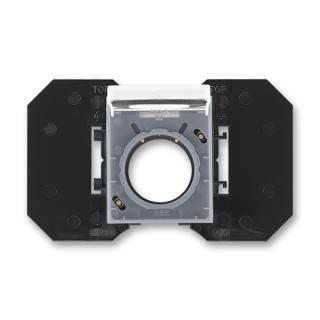 Zásuvka centrálního vysávání, 5530E-A67107 04, ABB, Element, bílá / ledová šedá (ABB, Element, bílá / ledová šedá)