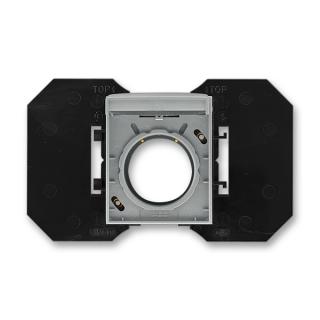 Zásuvka centrálního vysávání, 5530E-A67107 36, ABB, Time®, Time® Arbo, ocelová (ABB, Time®, Time® Arbo, ocelová)