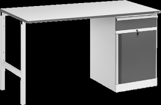 Constant pracovní stůl 1500×700 se skříňkou TMB - 02