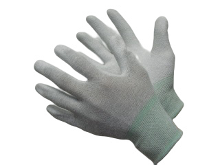 ESD rukavice Light - pogumovaná dlaň