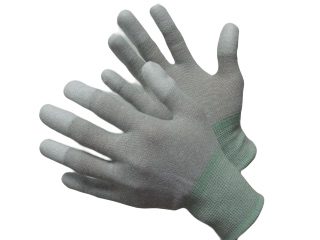 ESD rukavice Light - pogumované prsty