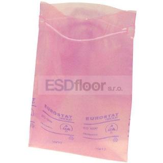 ESD sáčky 102x152 mm - disipativní se zipem - 75um