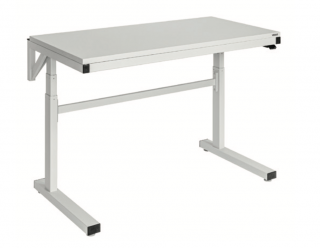 ESD Sigma pracovní stůl, elektricky nastavitelná výška, 1200x700 mm (RAL 7035)
