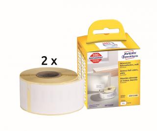 Avery Zweckform AS0722400 Termoetikety | 36x89 mm, 520 ks, bílá