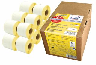 Avery Zweckform AS0722420 Termoetikety | 54x101 mm, 2.640 ks, bílá