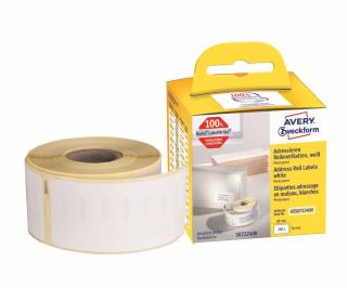 Avery Zweckform ASS0722400 Termoetikety | 36x89 mm, 260 ks, bílá