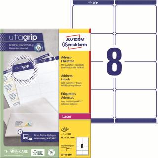 Avery Zweckform L7165-250 Přepravní etikety | 99,1x67,7 mm, 2.000 ks, 250xA4