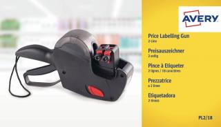 Etiketovací kleště | Avery Zweckform PL2/18 | plast