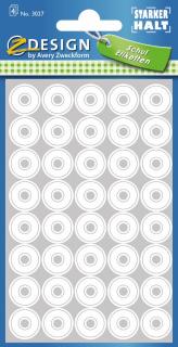 Zpevňovací kroužky | Avery Zweckform 3027 | Ø 13 mm, 160 ks, bílá