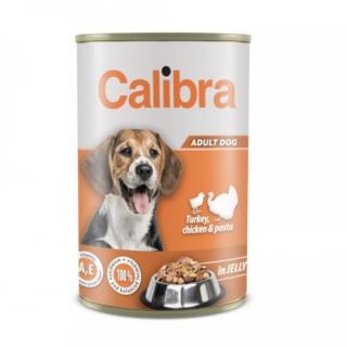 Calibra Dog krůta & kuřecí & těstoviny v želé 1240 g