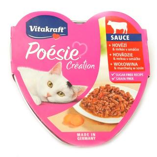 Vitakraft Cat Poésie konz. šťáva hovězí mrkev 85 g