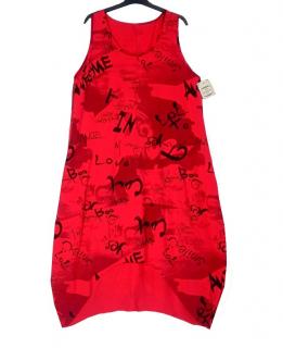 Dámské šaty červené vel.UNI (L/XL/XXL)