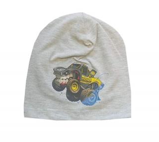 Dětská čepice auto vel.2-5let