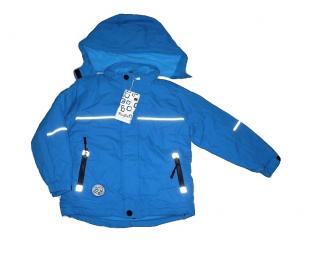 Dětská zimní bunda modrá vel.80