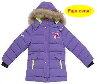 Dětská zimní bunda W0LF fialová vel.146