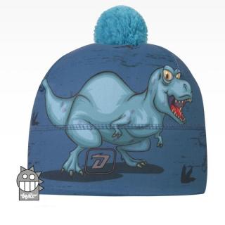 Dětská zimní funkční čepice modrá vel.48-50