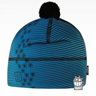 Dětská zimní funkční čepice modrá vel.52-54