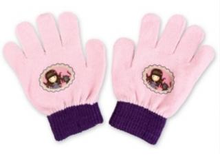 Dětské prstové rukavice Santoro růžové vel.3-6let