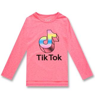 Dětské tričko Tik Tok růžové vel.164