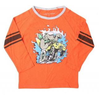 Dětské tričko Wolf oranžové vel.122