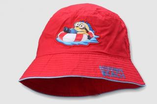 Dětský klobouk Mimoni červený vel.52