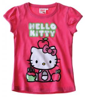 Dívčí tričko Hello Kitty růžové vel.92/98