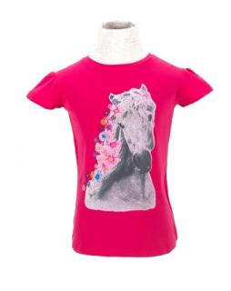 Dívčí tričko Wolf růžové vel.110