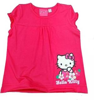 Dívčí tunika Hello Kitty růžová vel.110