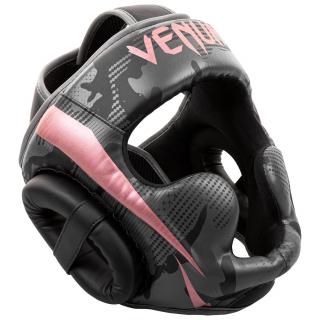 Box/MMA přilba Venum Elite - Black/Pink/Gold
