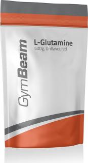 GymBeam L-Glutamin - 500 g Příchuť: zelené jablko