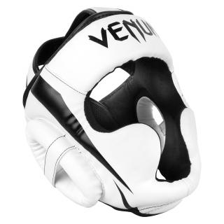Přilba na box/MMA Venum Elite Headgear White/Black