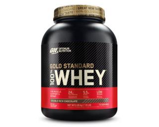 100 % Whey Gold Standard - 2260 g Příchuť: 2260 g, dvojitá čokoláda